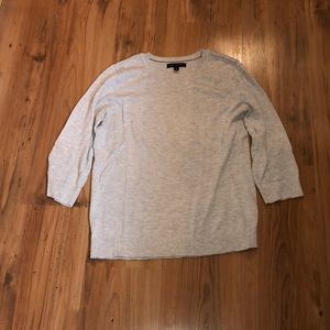 Banana republic outlet. Grey sweater. Size L.